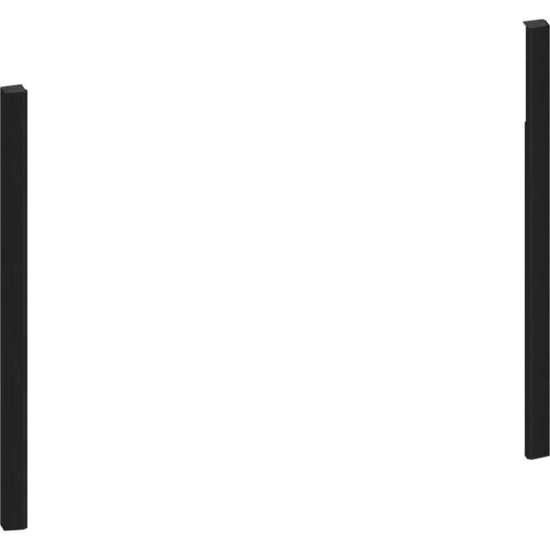 Kit Flex Design 45 cm Deep black, pentru Espressor încorporabil ZC045DY0, Neff